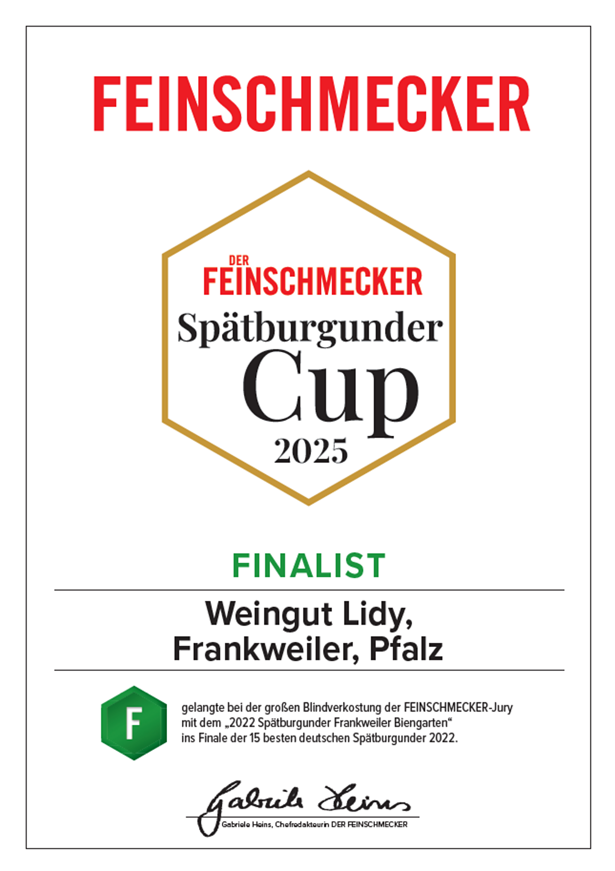 Bild | © Weinmanufaktur Lidy GbR