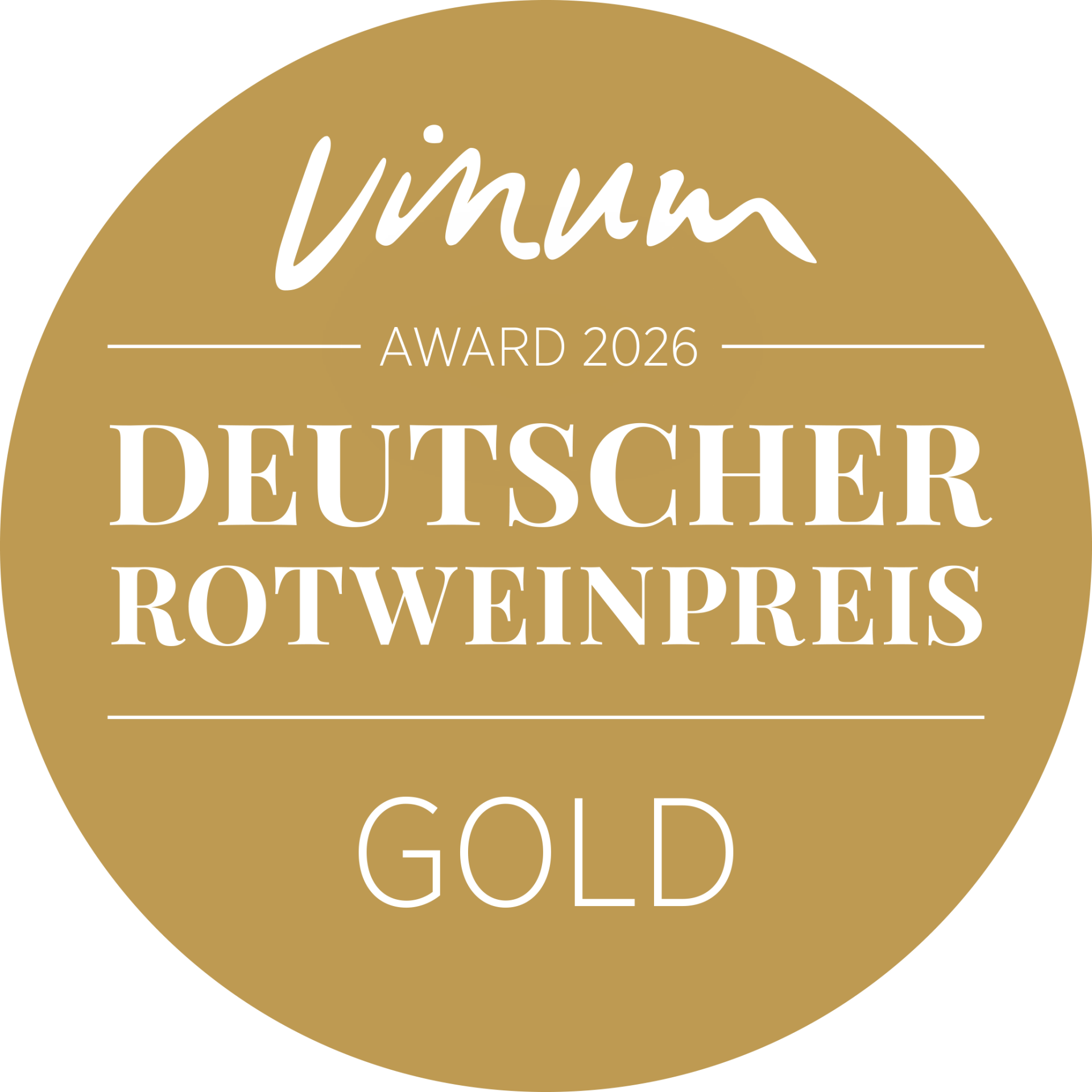 Bild-Auszeichnung: 90 Punkte beim VINUM Deutscher Rotweinpreis 2026 
